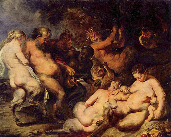 Pieter Paul Rubens - Bacchanal